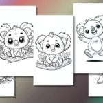 Cute Koala Coloring Pages For Kids [Free Printable PDFs]