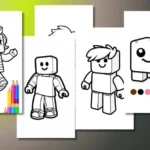 Cute Roblox Coloring Pages For Kids [Free Printable PDFs]